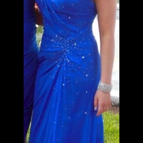 royal blue prom dress! - Picture 3 of 3